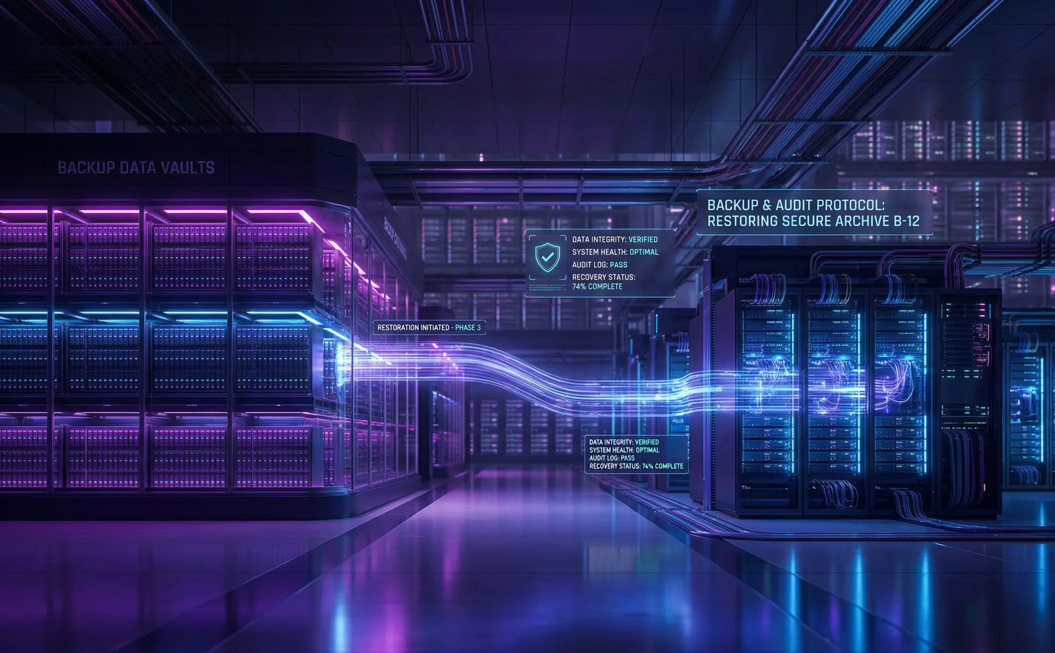 iBART sovereign data vaults — Indian-built backup infrastructure with audit-ready logging